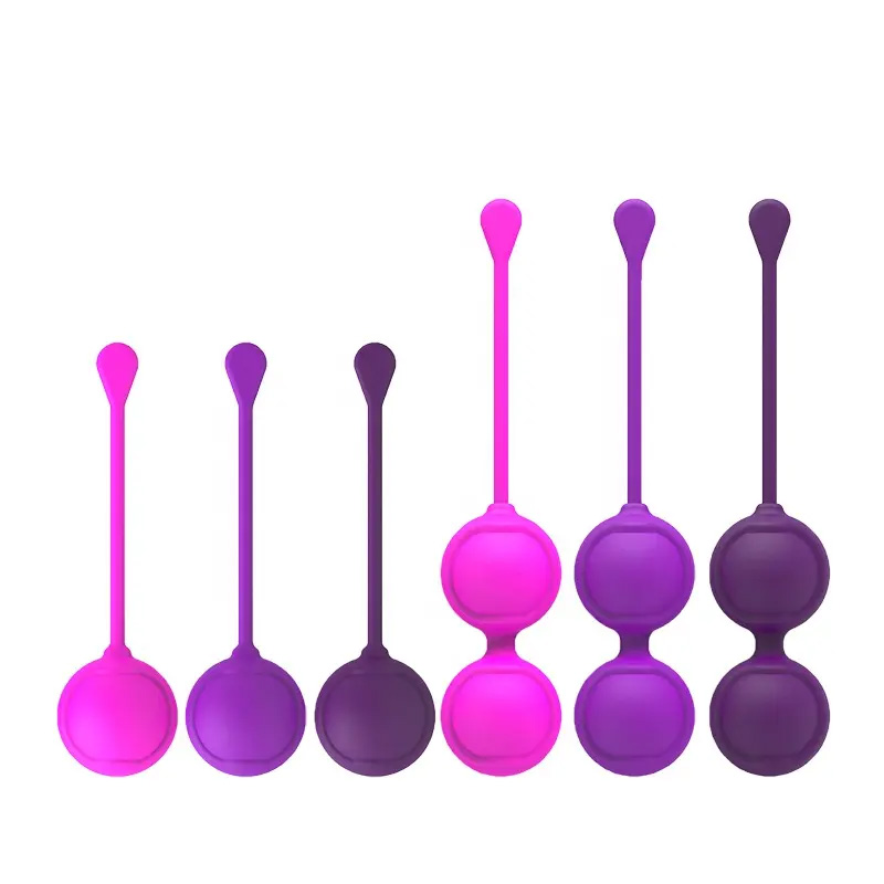 스마트 질 공 진동기 Kegel Balls Ben Wa Ball Vagina 조임 섹스 토이